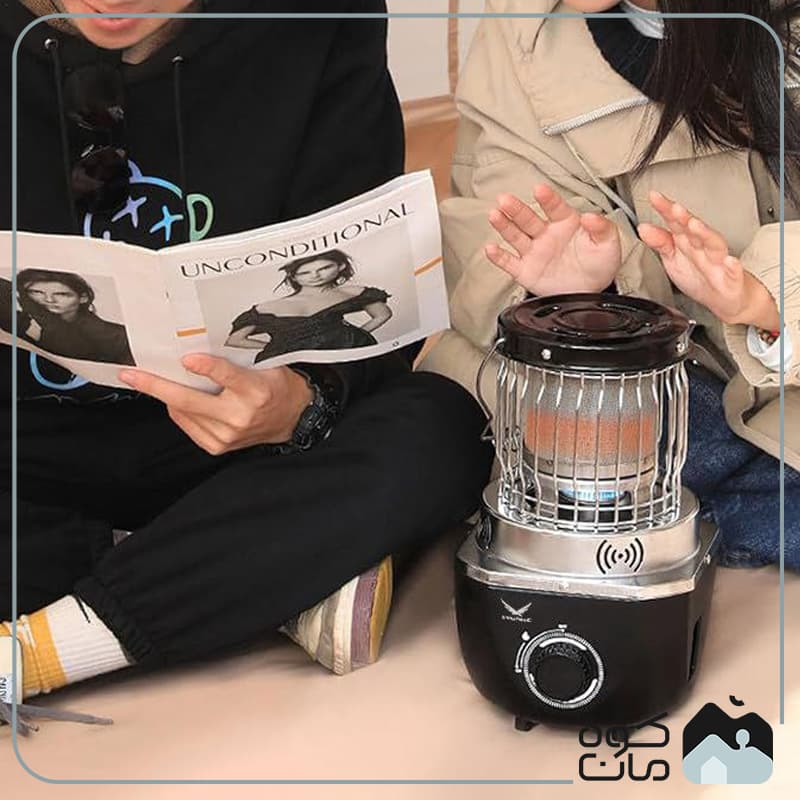 بخاری گازی دوکاره اسنوهاک مدل SN-C6196 — تصویر ۶