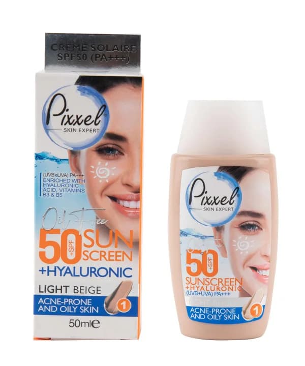 کرم ضدآفتاب رنگی صورت پیکسل مدل LIGHT BEIGE بژ روشن 50 میل — تصویر ۳