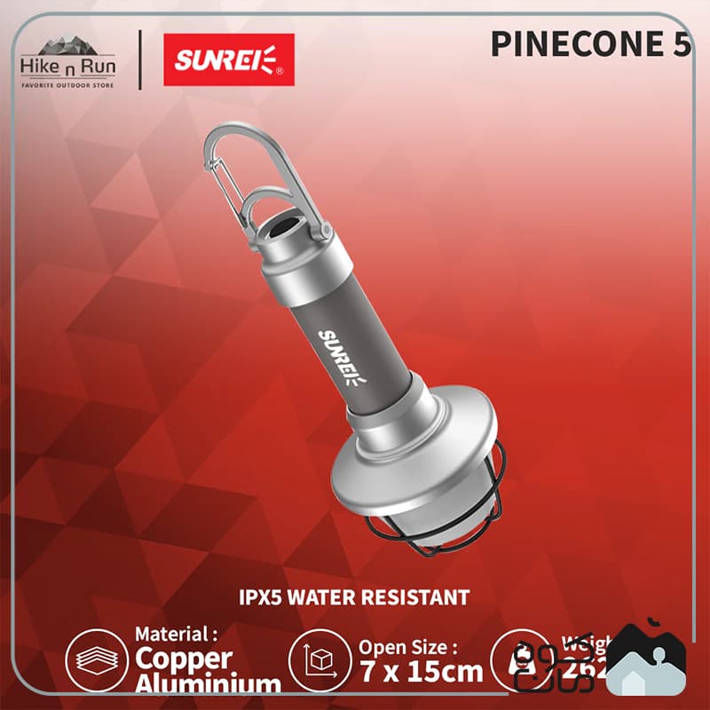 فانوس و چراغ قوه سانری مدل PINECONE 5 — تصویر ۱۲