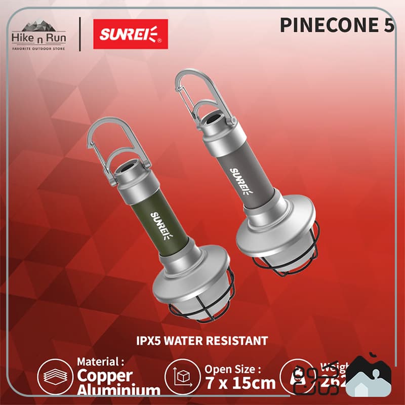 فانوس و چراغ قوه سانری مدل PINECONE 5 — تصویر ۶