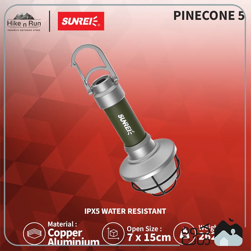 فانوس و چراغ قوه سانری مدل PINECONE 5 — تصویر ۵