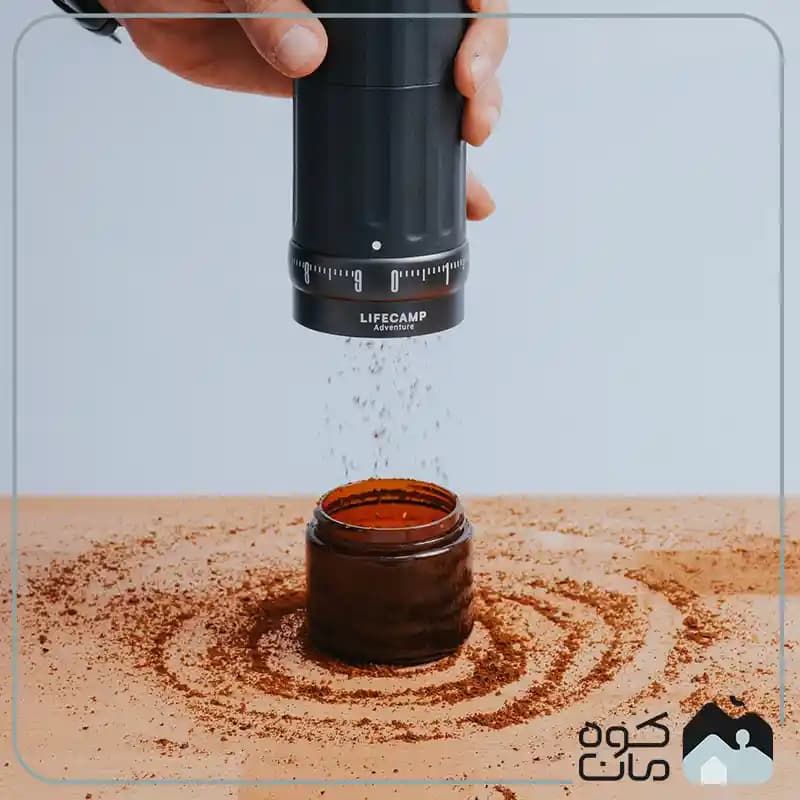 آسیاب قهوه شارژی لایف کمپ مدل CGE01 — تصویر ۶