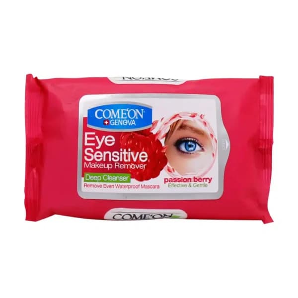 دستمال مرطوب پاک کننده آرایش چشم کامان بسته 10 تایی Eye Sensitive