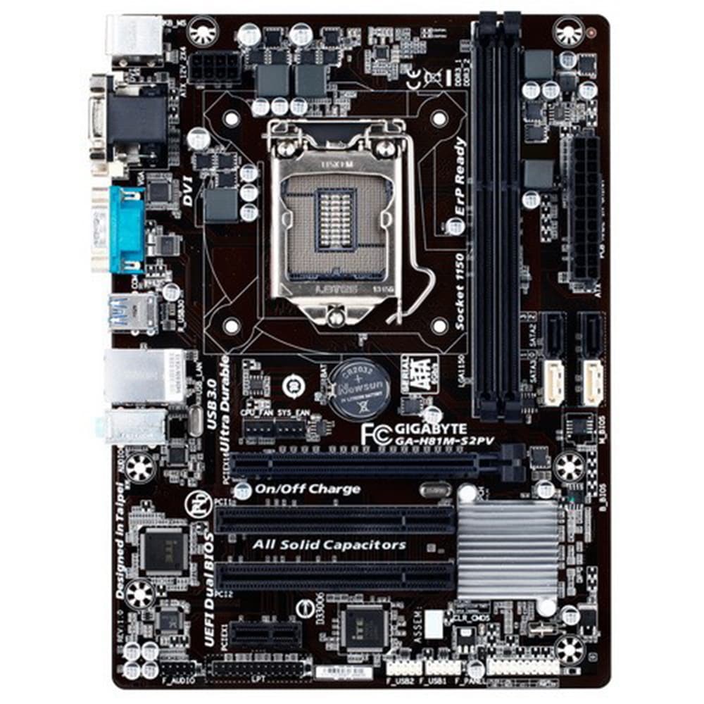 مادربرد H81 برند GIGA/ASUS/ECS/ASROCK/INTEL — تصویر ۸
