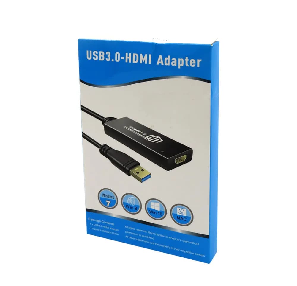 کابل تبدیل USB 3.0 به HDMI برند MINI HD — تصویر ۳