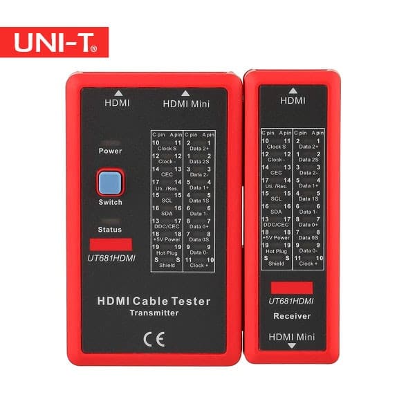 تستر کابل شبکه یونیتی مدل ut681 HDMI