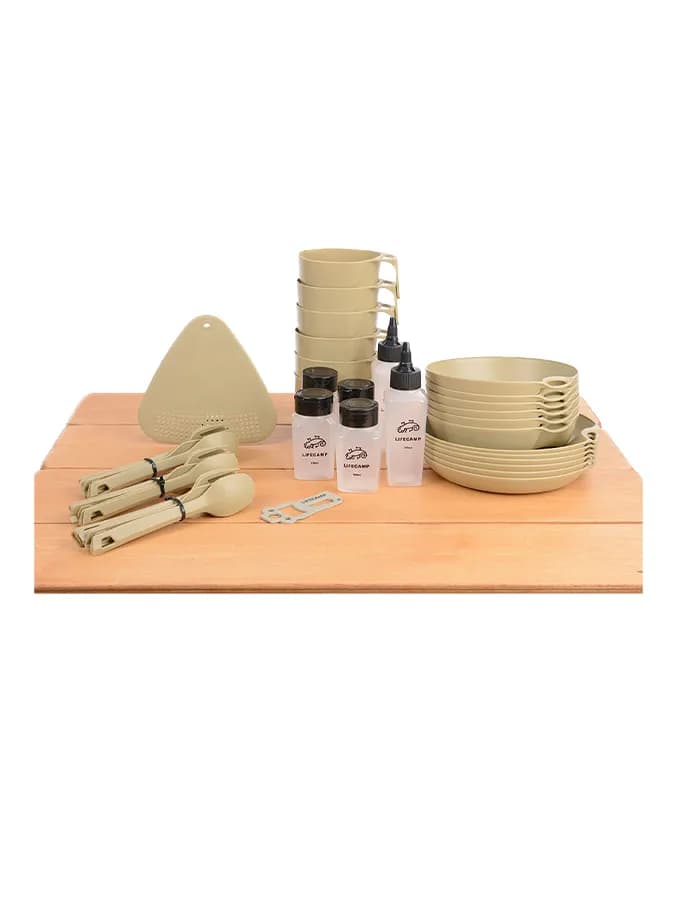 ست ظروف 44 تکه لایف کمپ Travel Kit — تصویر ۵
