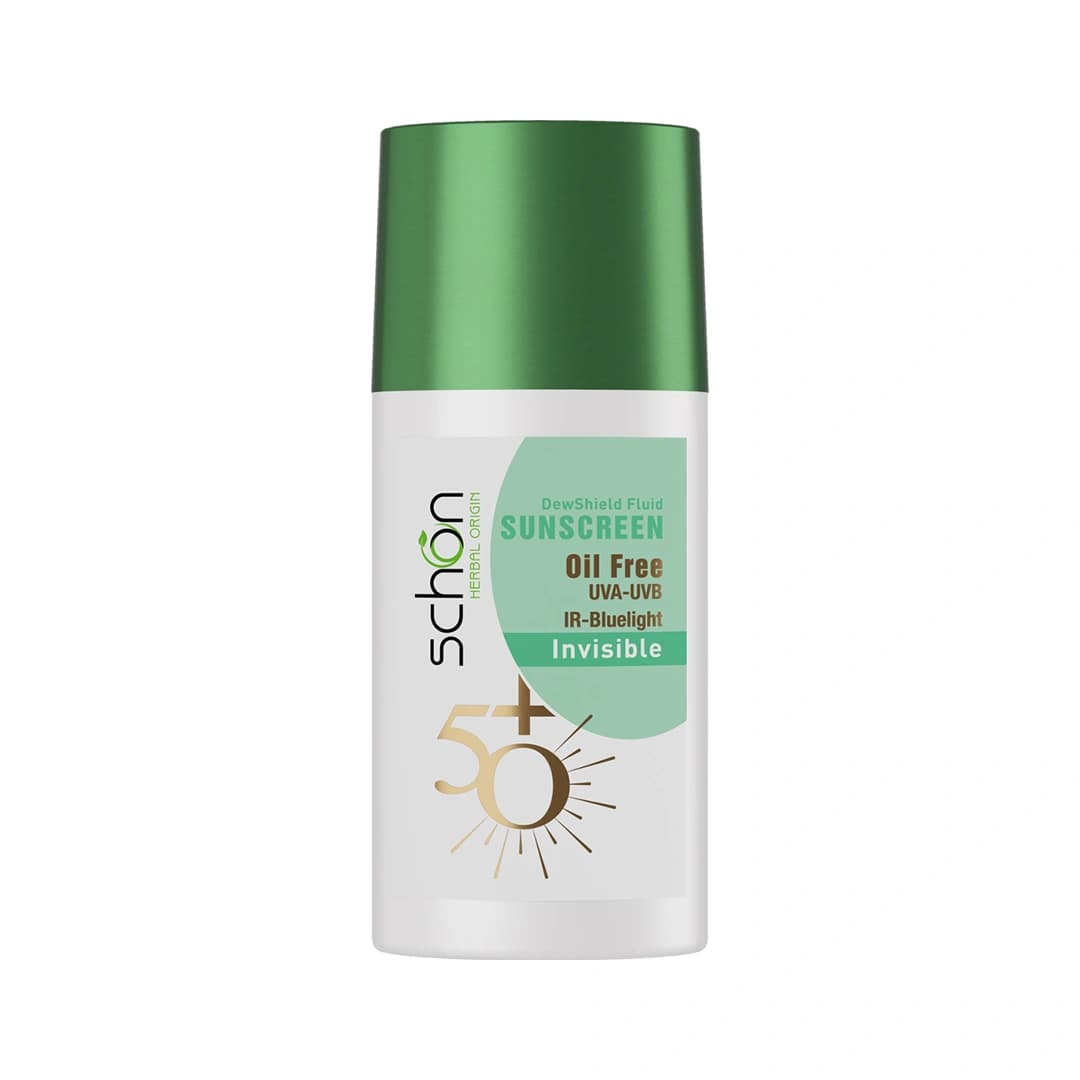 فلوئید ضد آفتاب بی رنگ شون مدل دیووشیلد SPF 50 حجم 50 میل Dewshield — تصویر ۲