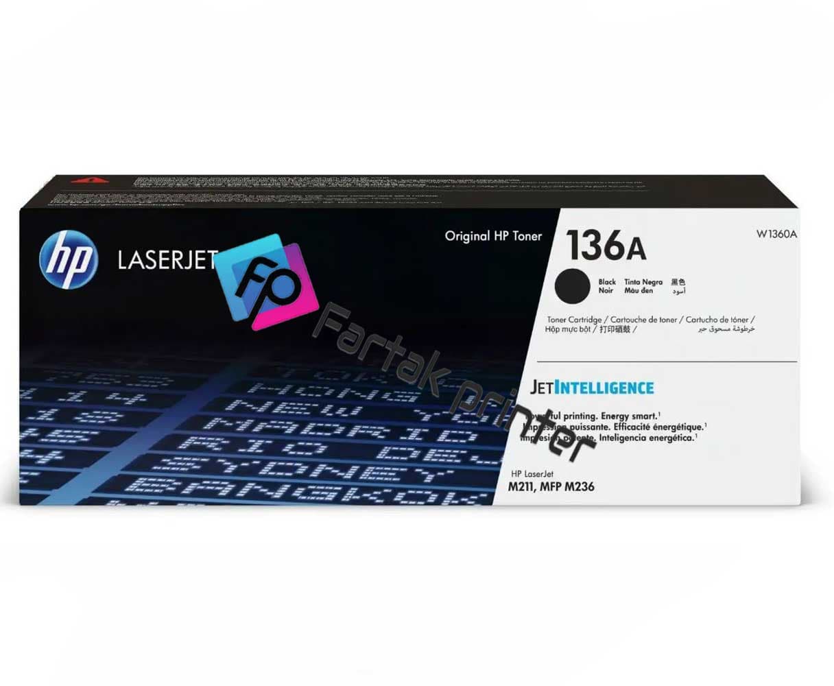 تونر کارتریج مشکی اچ پی HP 136A