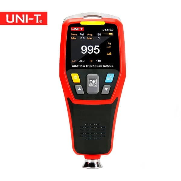 ضخامت سنج پوشش رنگ دیجیتال یونیتی مدل UNI-T UT343D