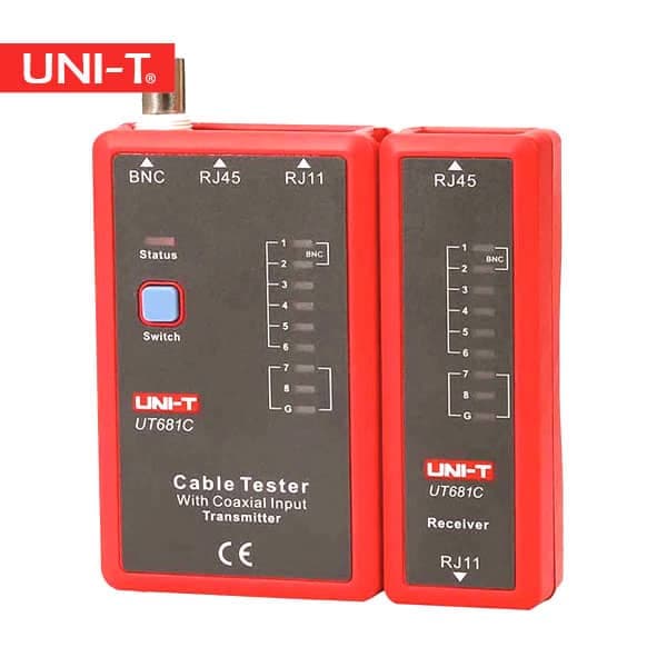 تستر کابل شبکه یونیتی مدل UT681C — تصویر ۵