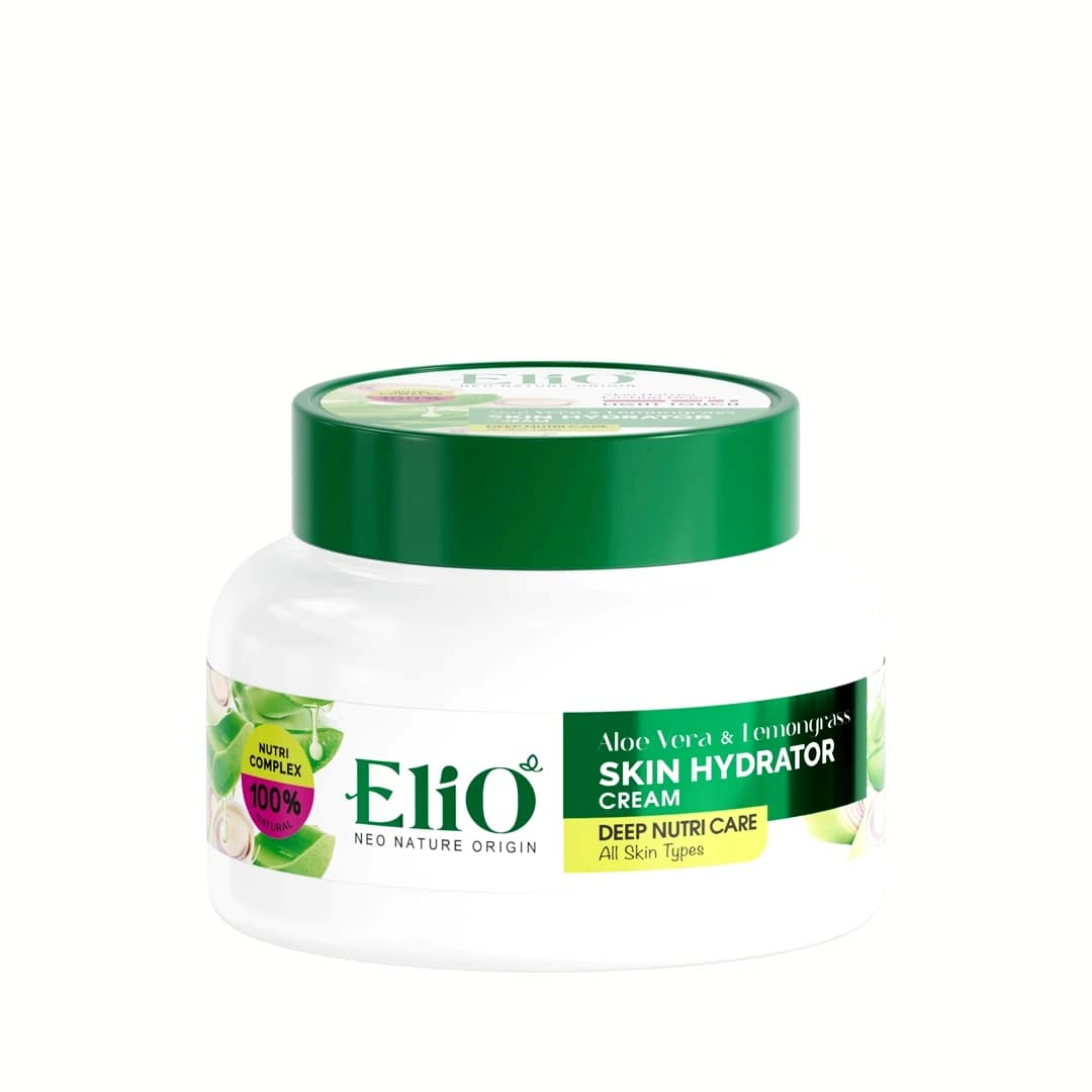 کرم مرطوب کننده کاسه ای آلوئه‌ورا و علف لیمو الیو حجم 200 میل Aloe Vera