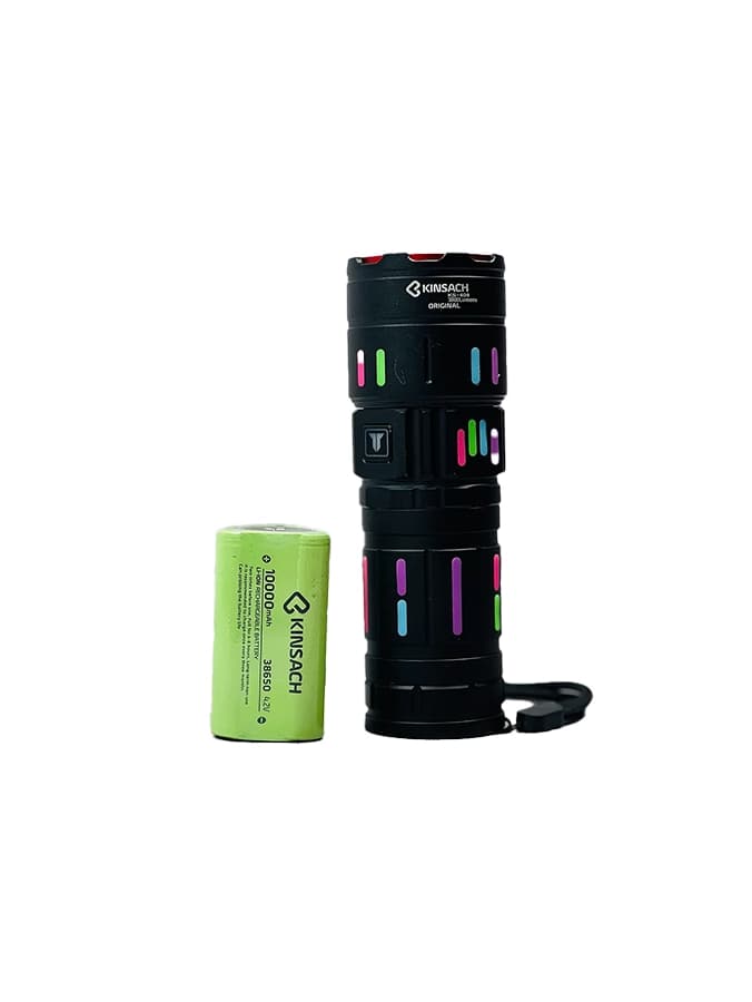 چراغ قوه حرفه‌ای کینساچ (KINSACH) مدل KS-409 — تصویر ۲