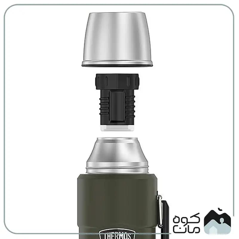 فلاسک ترموس مدل INSULATED BEVERAGE گنجایش 1200 میلی لیتر — تصویر ۴