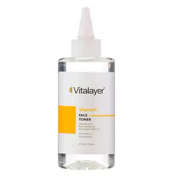 تونر صورت ویتامین سی ویتالیر Vitamin C مناسب انواع پوست حجم 200 میل — تصویر ۳