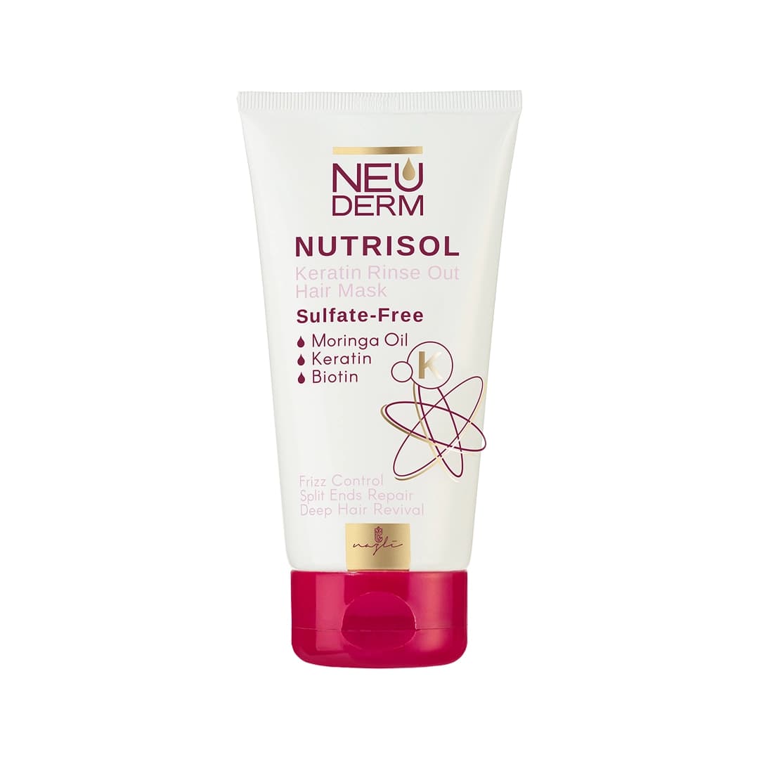 ماسک مو کراتینه نئودرم Nutrisol فاقد سولفات حجم 150 میل