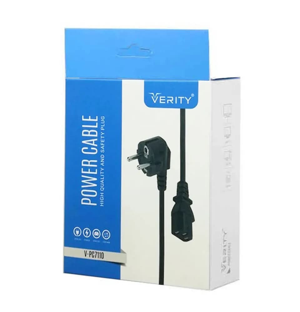 کابل برق VERITY وریتی متراژ 1.5 متر مدل V-PC7110