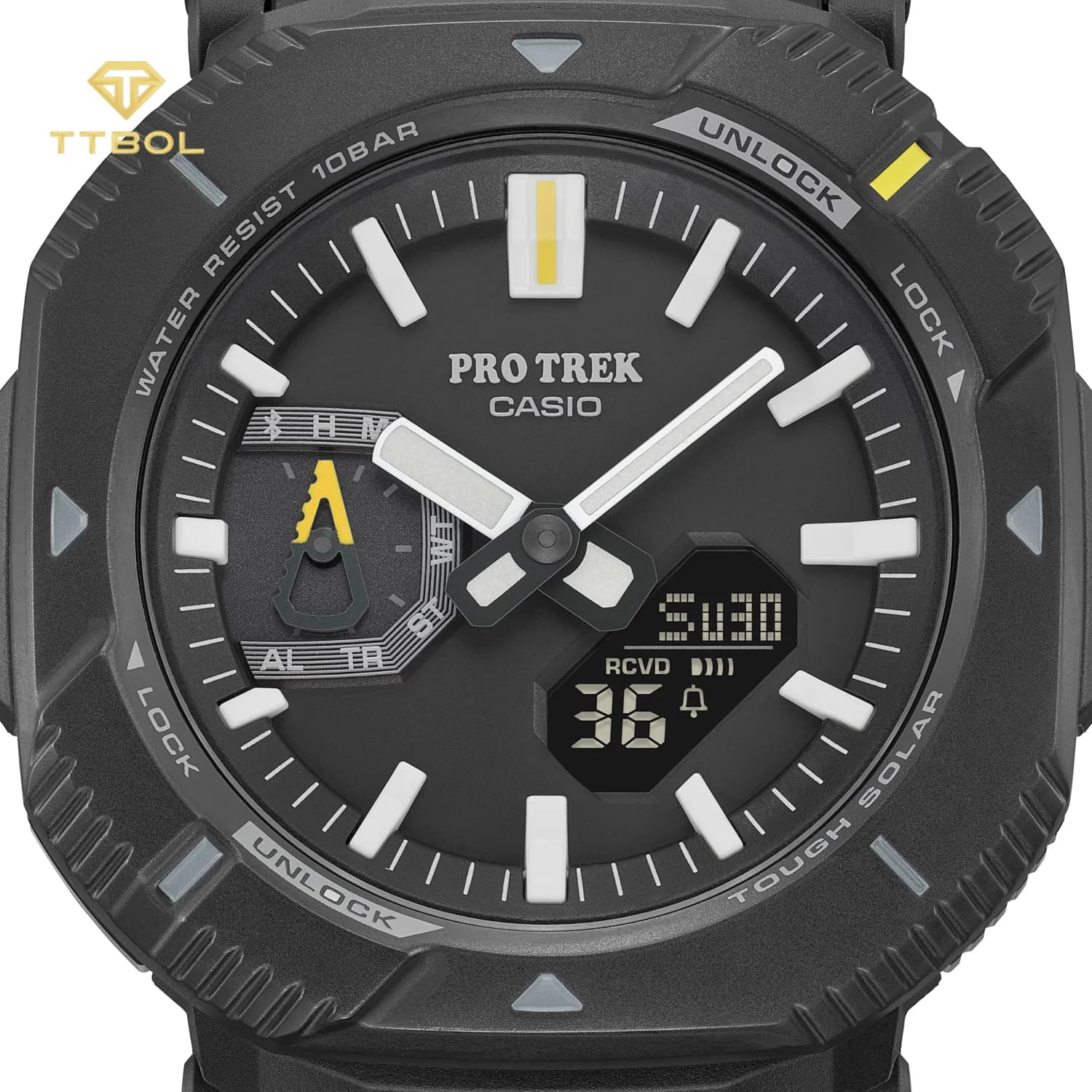 ساعت مچی کاسیو پرو ترک CASIO PRO TREK PRJ-B001B-1D — تصویر ۴