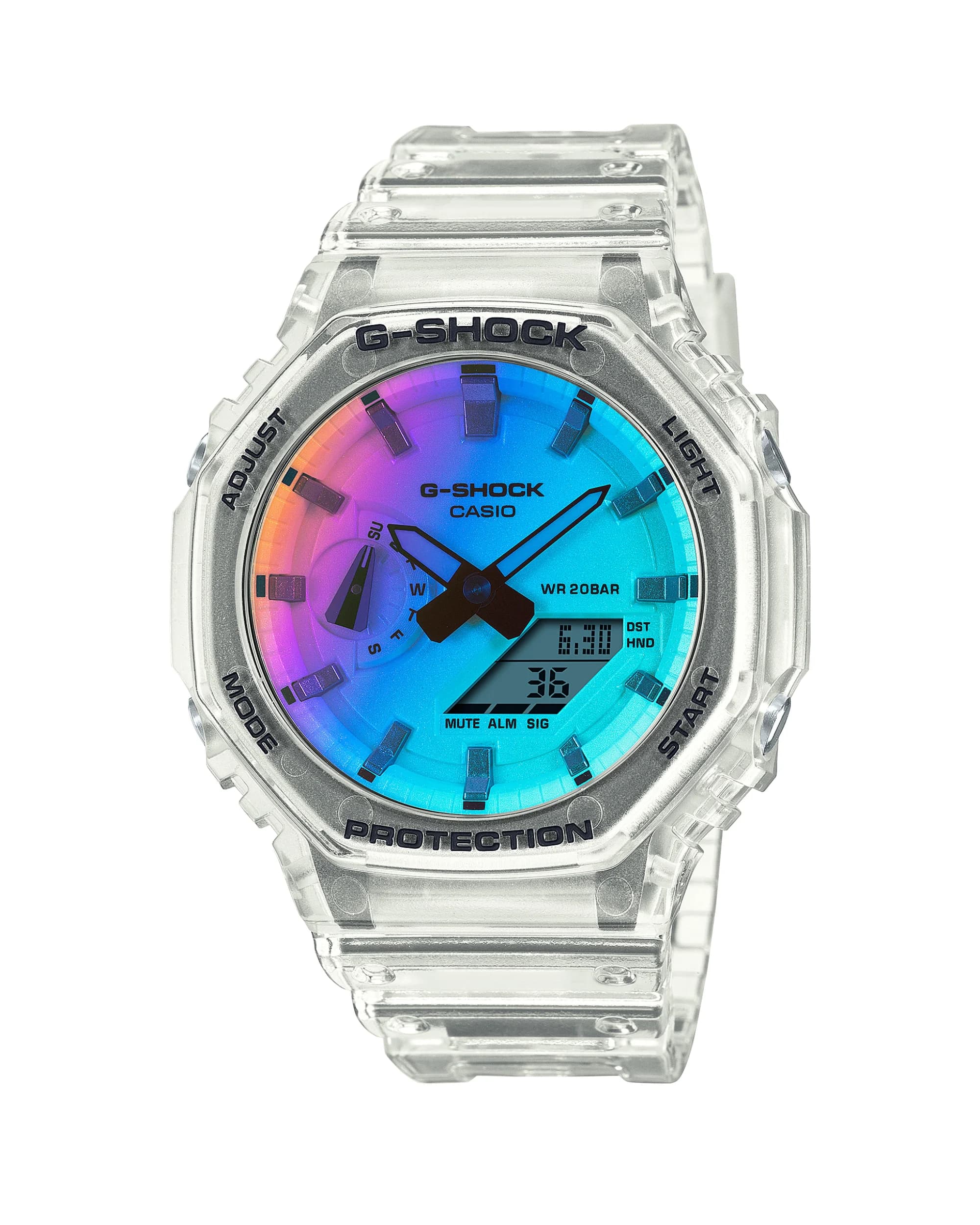 ساعت مچی مردانه کاسیو جیشاک CASIO G-SHOCK GA-2100SRS-7ADR