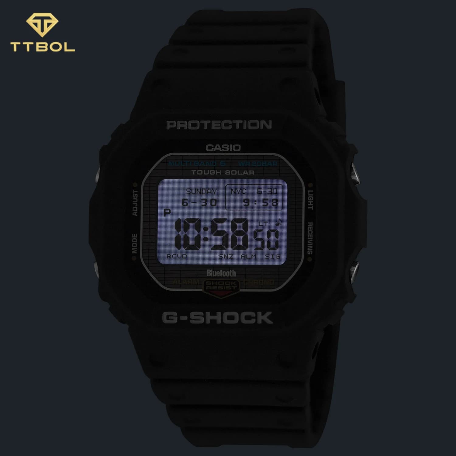 ساعت مچی مردانه کاسیو جیشاک CASIO G-SHOCK GW-BX5600-1DR — تصویر ۲