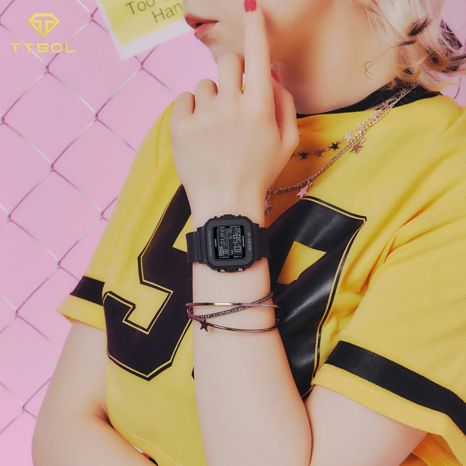 ساعت مچی زنانه کاسیو بیبی جی CASIO BABY-G BGD-10-1DR — تصویر ۲