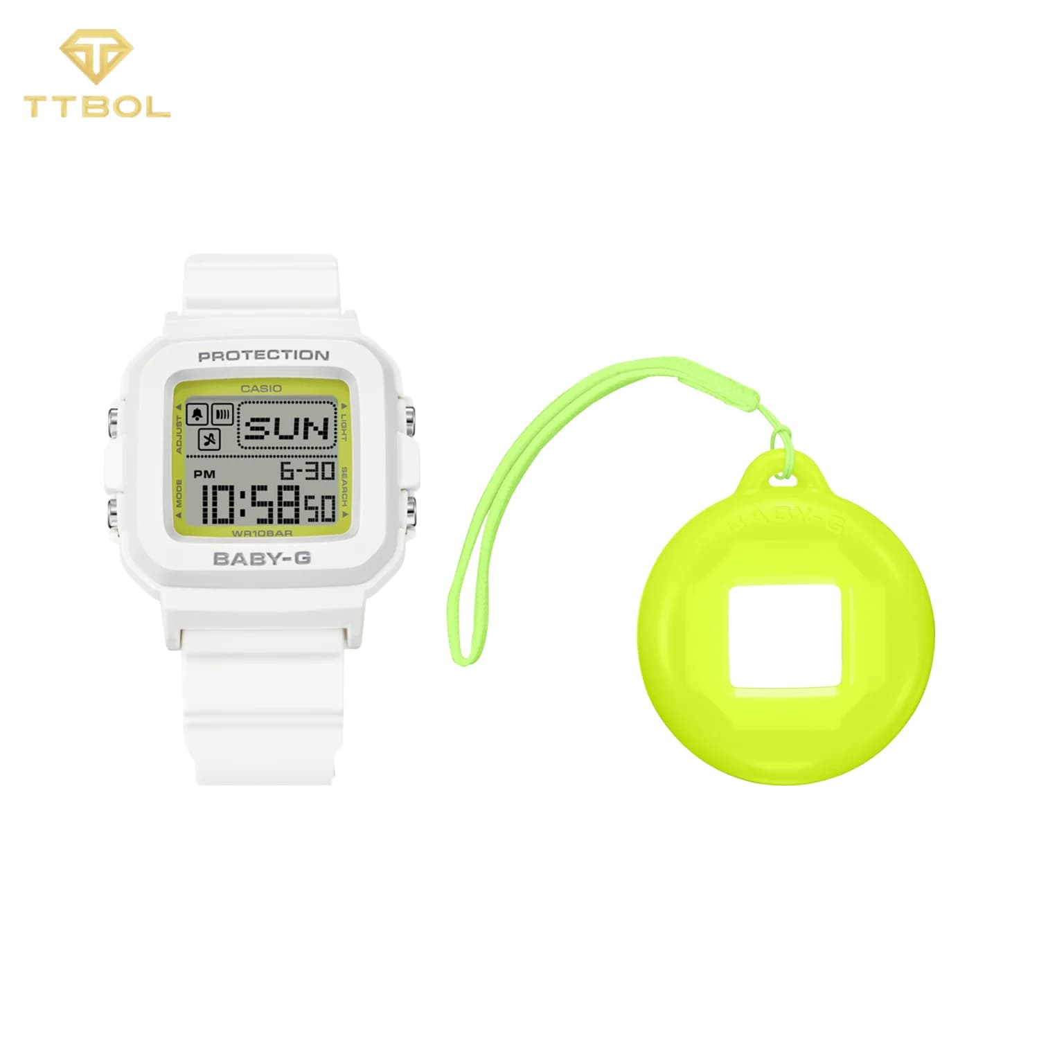 ساعت مچی زنانه کاسیو بیبی جی CASIO BABY-G BGD-10K-7DR — تصویر ۱۱