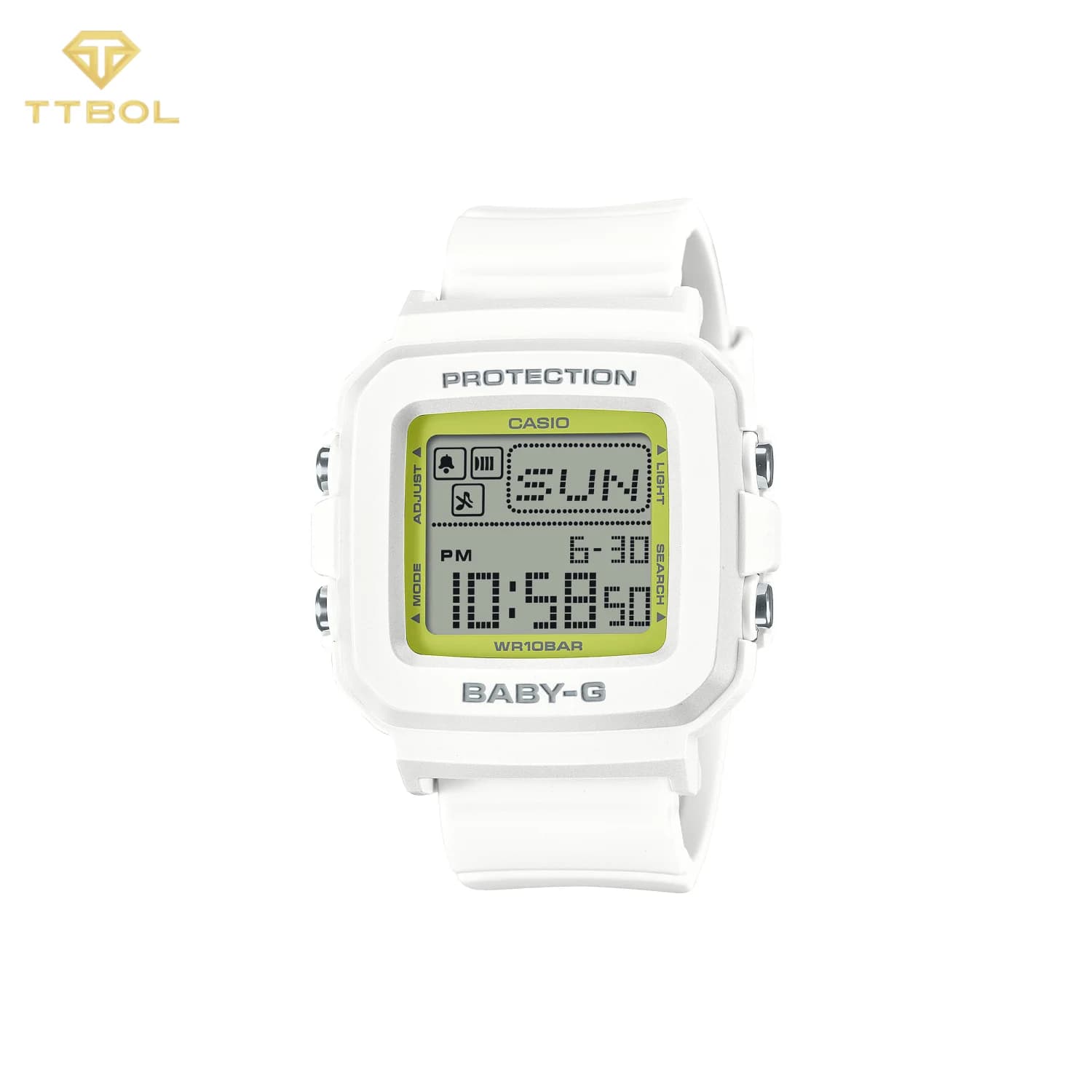ساعت مچی زنانه کاسیو بیبی جی CASIO BABY-G BGD-10K-7DR — تصویر ۶