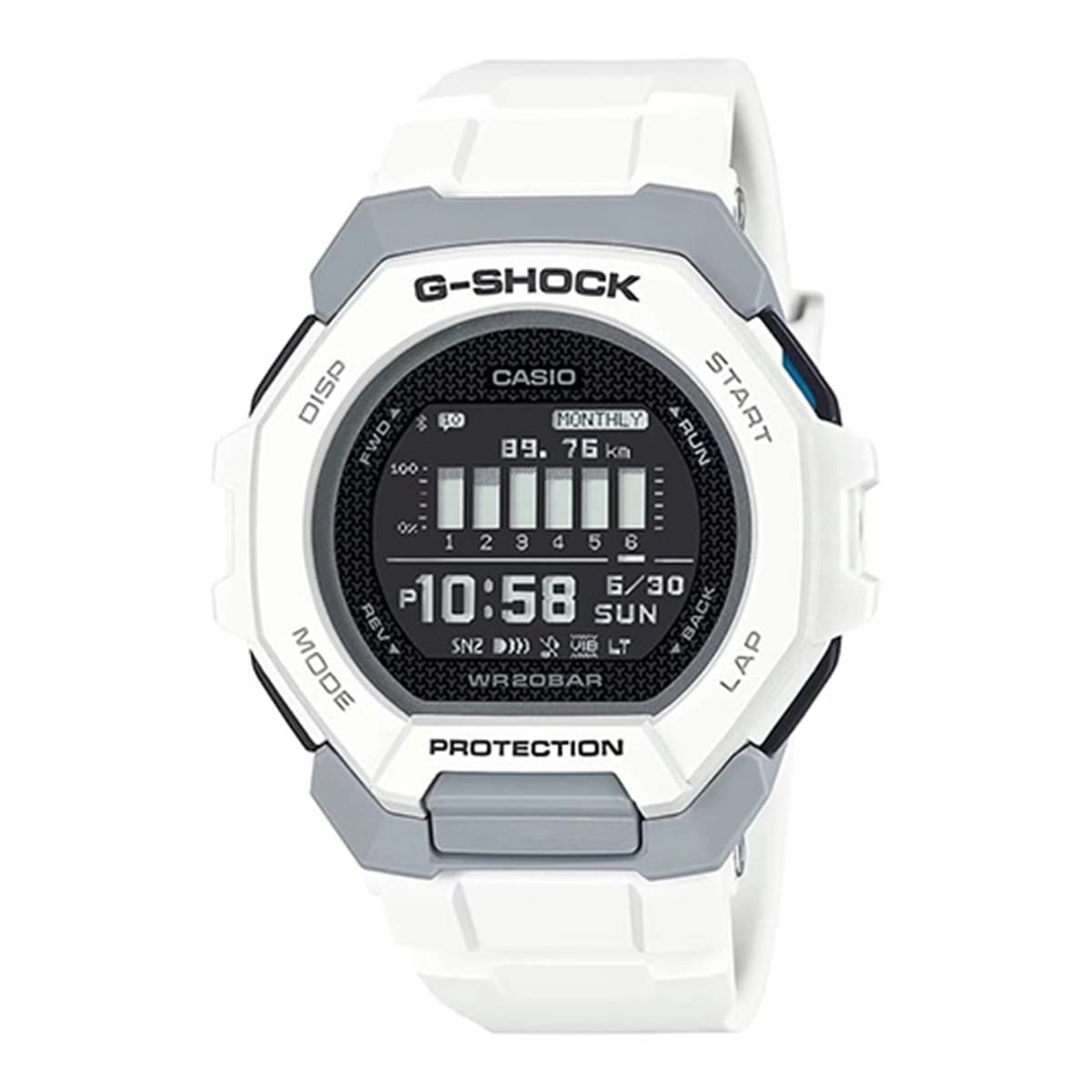 ساعت مچی مردانه کاسیو جیشاک CASIO G-SHOCK GBD-200-7DR — تصویر ۱۰