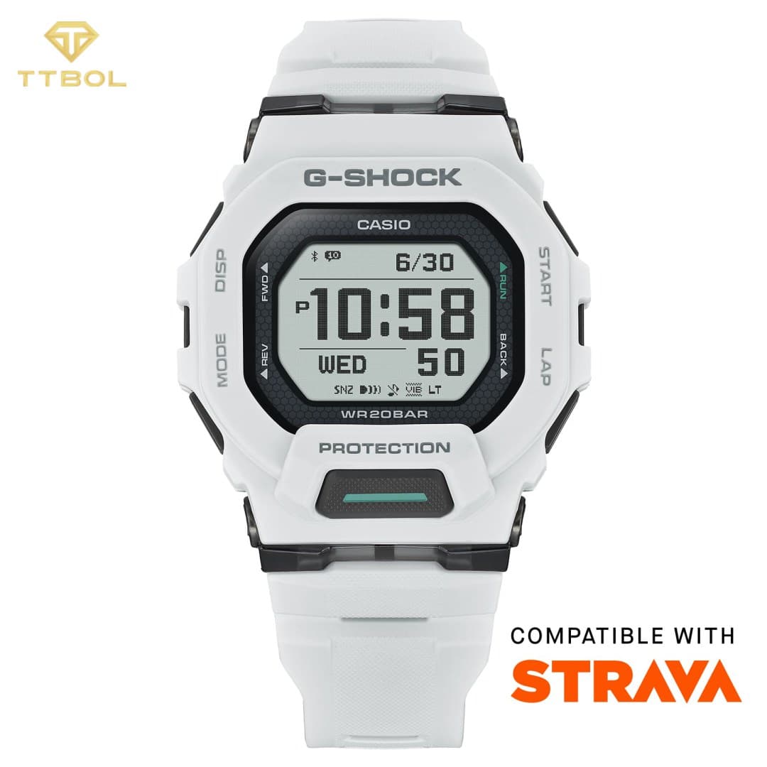 ساعت مچی مردانه کاسیو جیشاک CASIO G-SHOCK GBD-200-7DR — تصویر ۲
