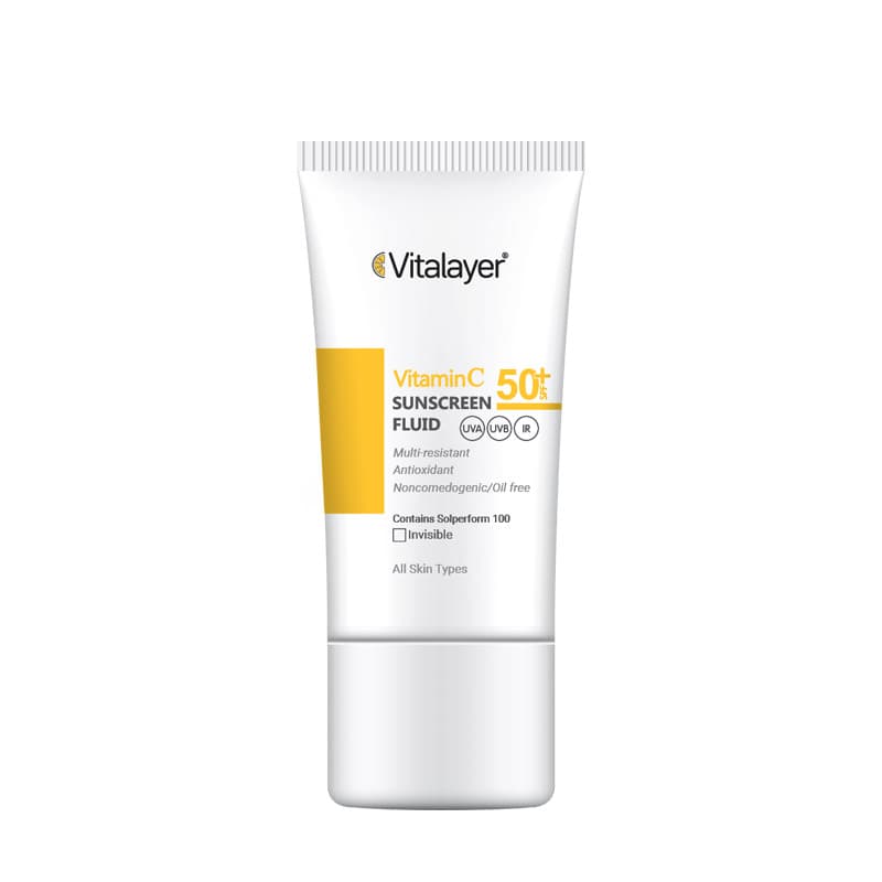 فلوئید ضد آفتاب ویتامین C ویتالیر SPF 50 حجم 50 میل Vitamin C — تصویر ۴