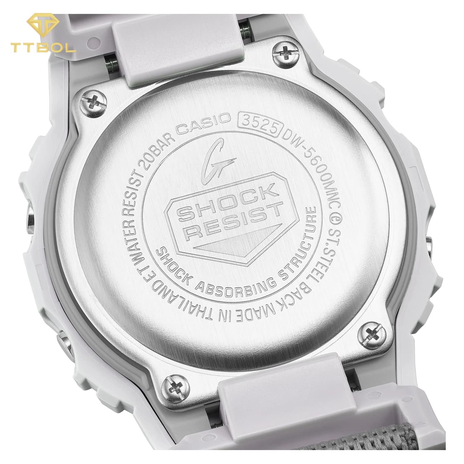 ساعت مچی مردانه کاسیو جیشاک CASIO G-SHOCK DW-5600MNC-7A8DR — تصویر ۱۰