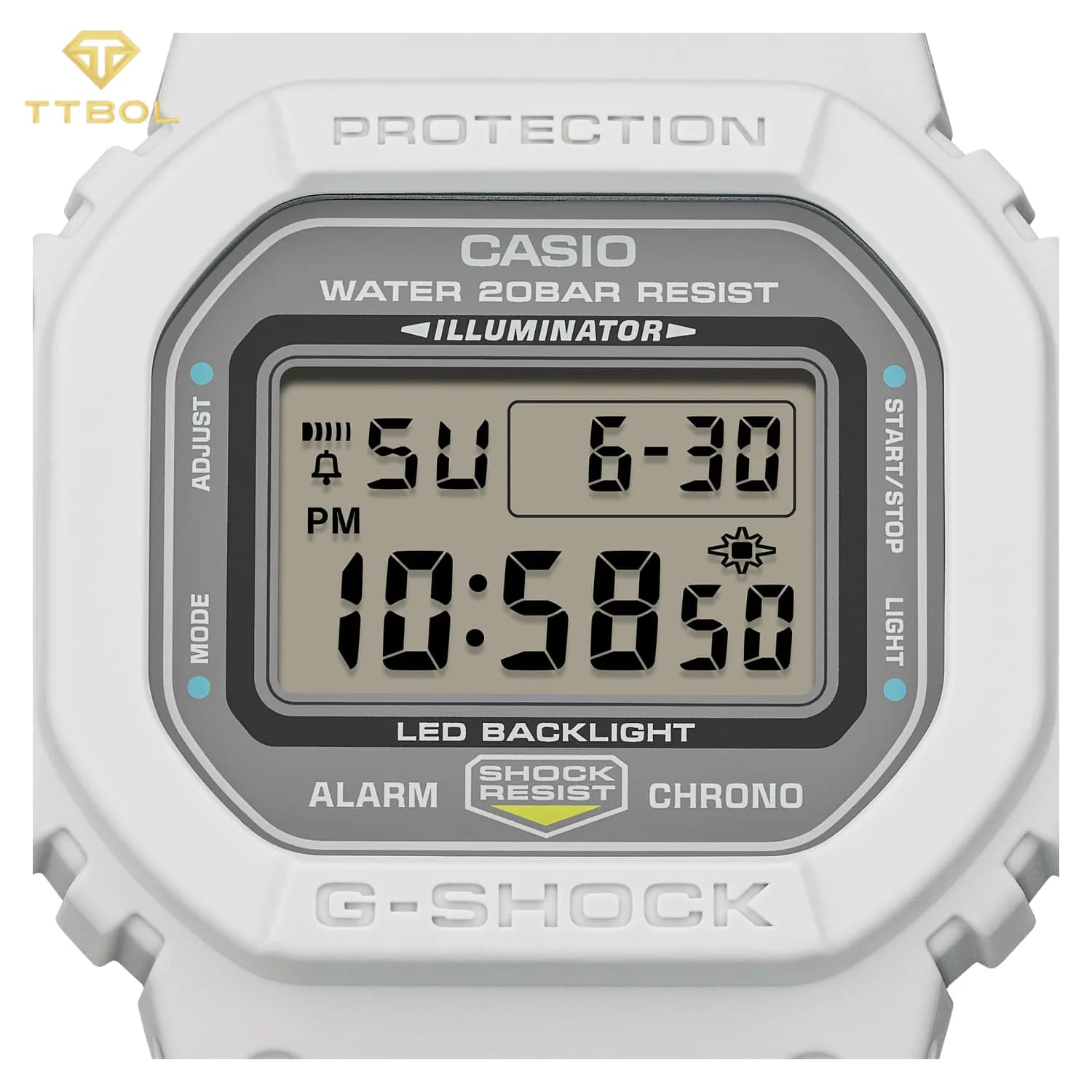 ساعت مچی مردانه کاسیو جیشاک CASIO G-SHOCK DW-5600MNC-7A8DR — تصویر ۵
