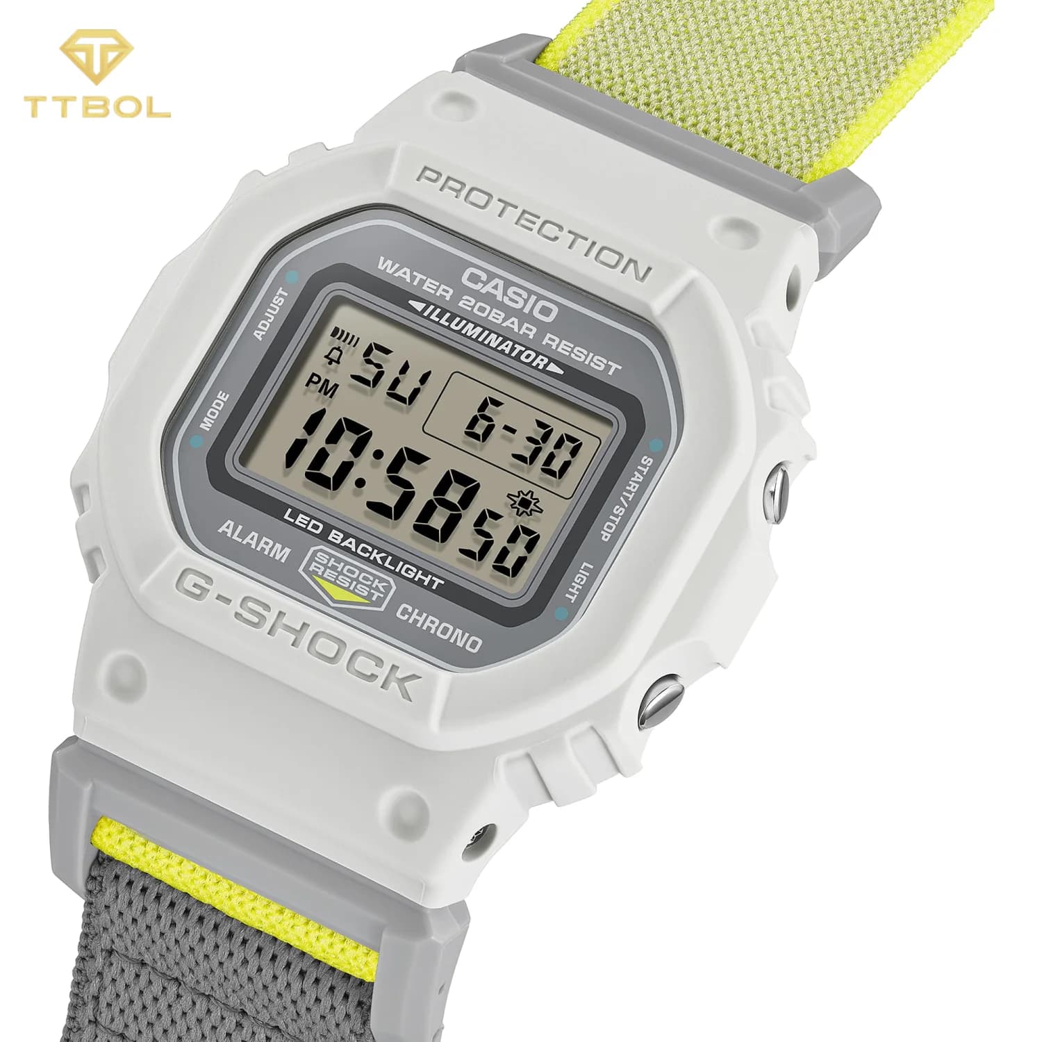 ساعت مچی مردانه کاسیو جیشاک CASIO G-SHOCK DW-5600MNC-7A8DR — تصویر ۶