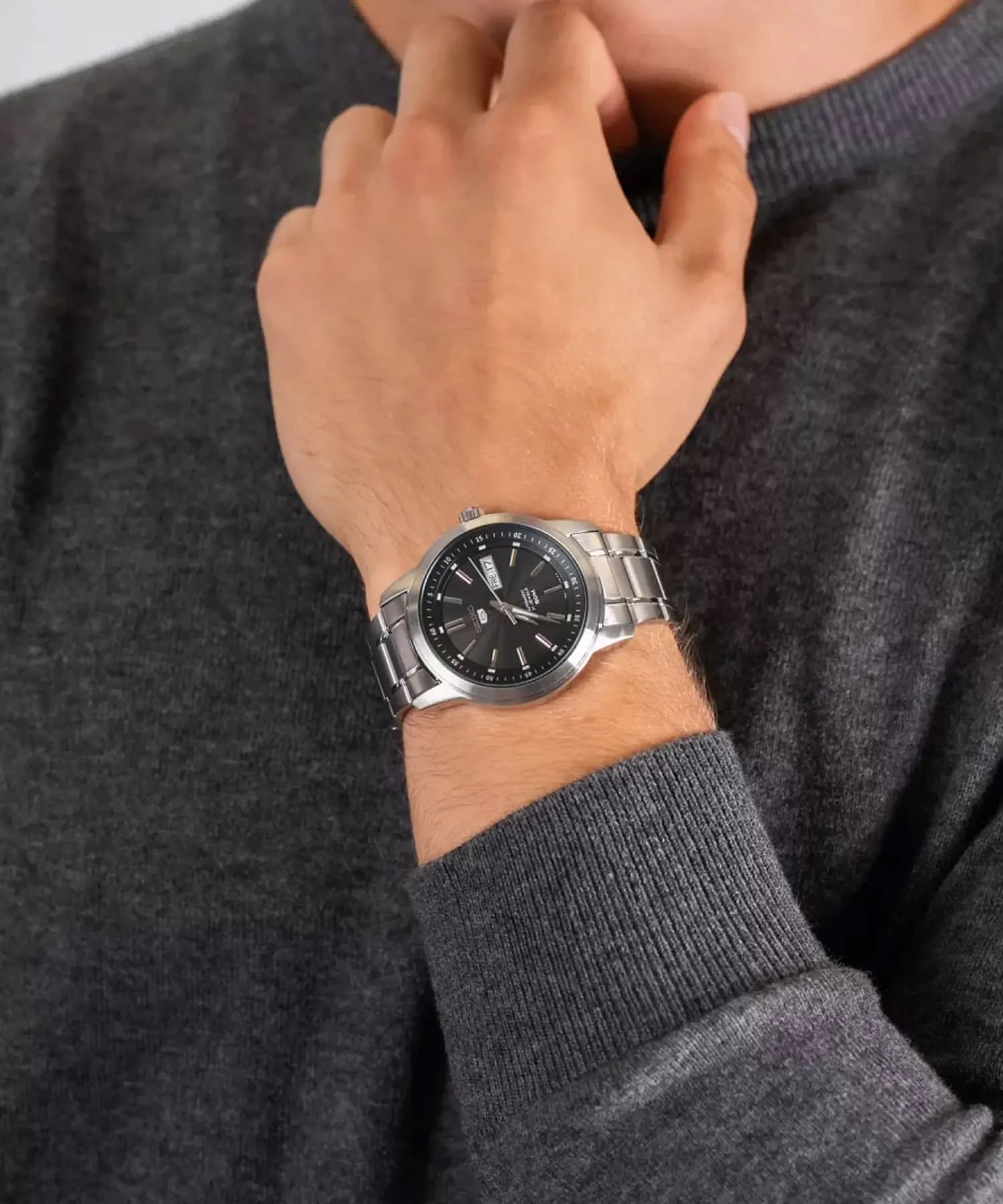 ساعت مچی اتومات مردانه سیکو 5 SEIKO SNKM87K1 — تصویر ۶
