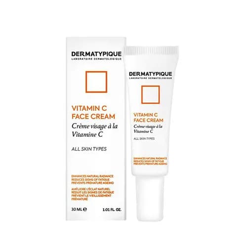 کرم ویتامین C درماتیپیک نرم کننده صورت Vitamin C حجم 30 میل — تصویر ۳