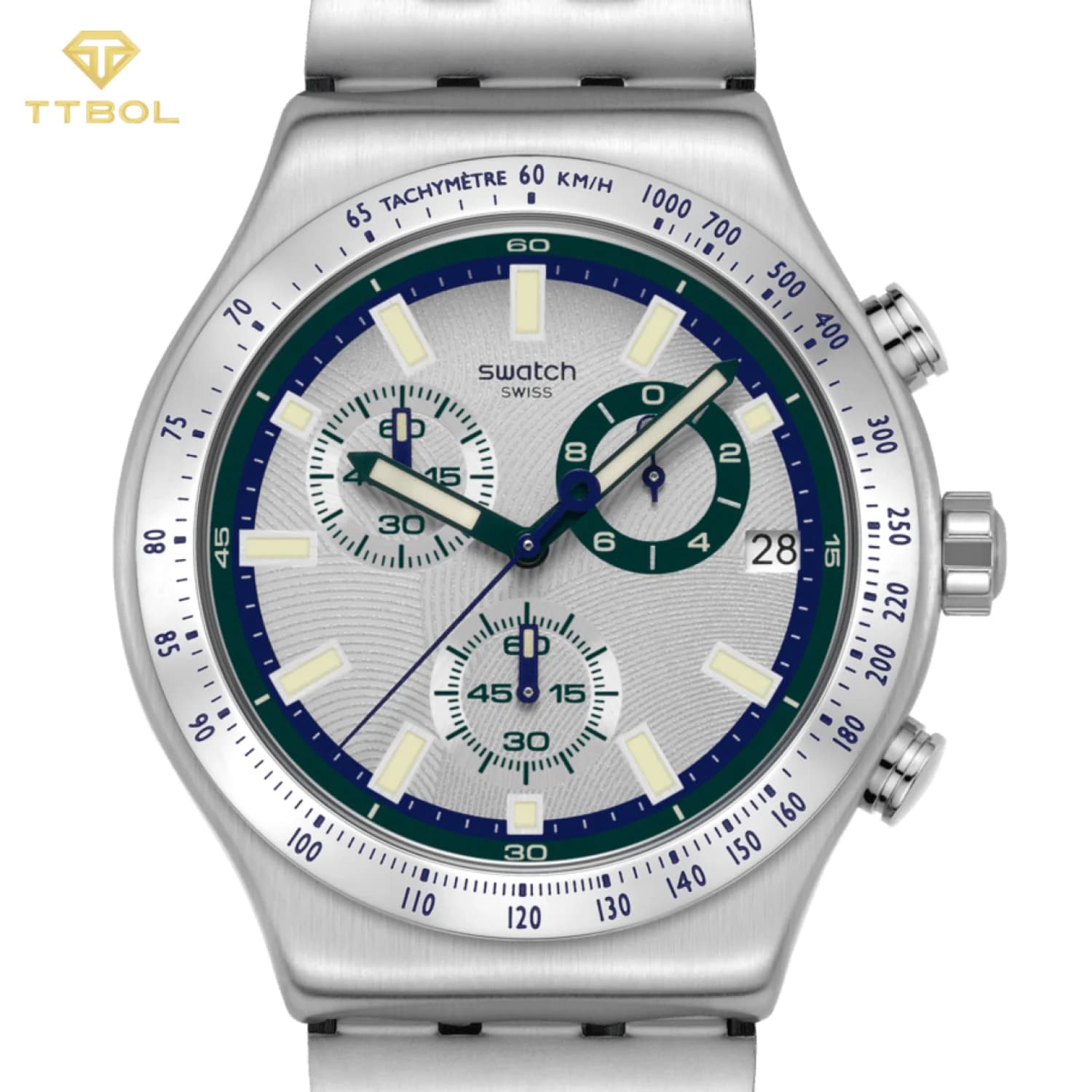 ساعت مچی سواچ SWATCH MIDNIGHT IN THE MIRROR YVS539G — تصویر ۸
