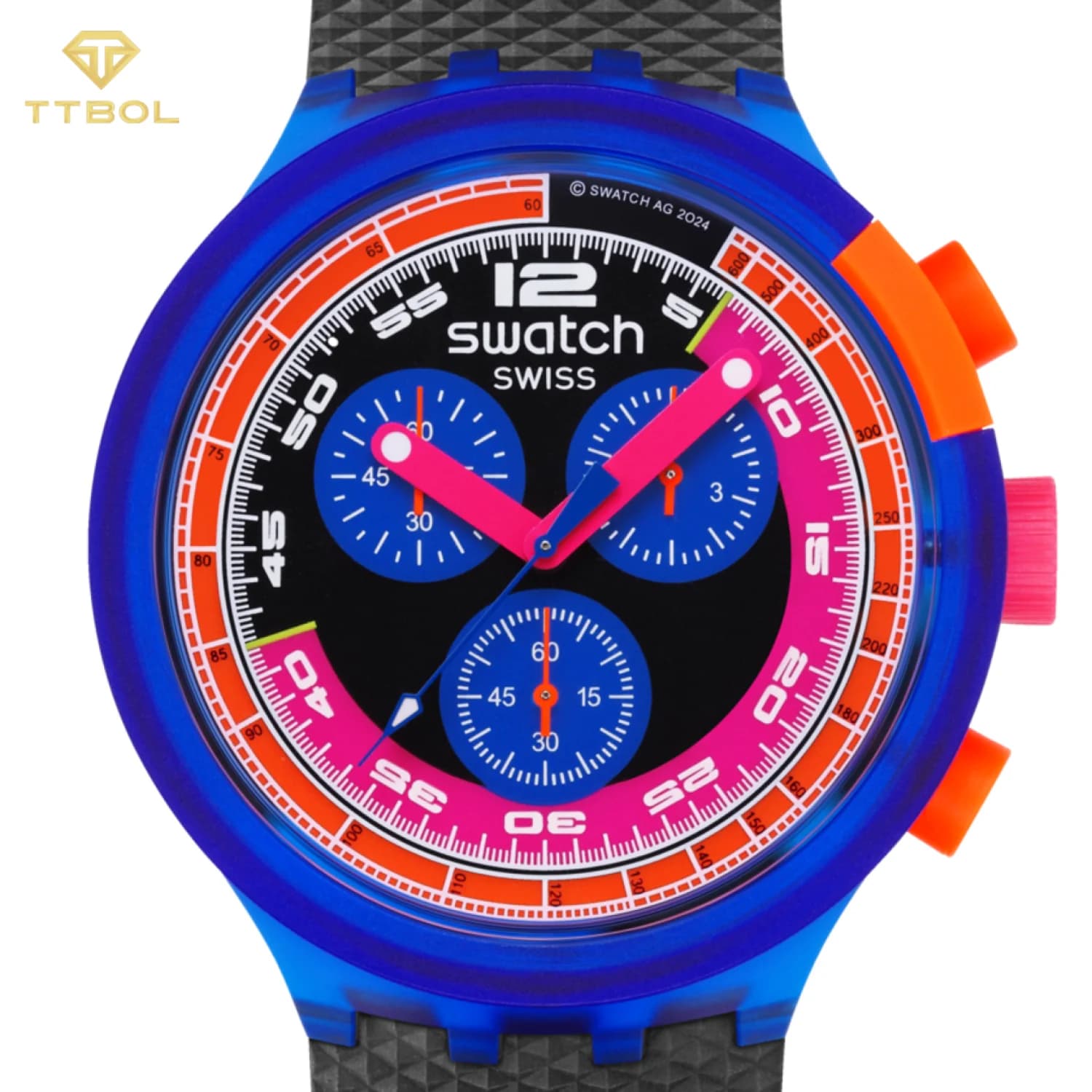 ساعت مچی سواچ SWATCH NEON PARTY TO THE MAX SB06N102 — تصویر ۱۱