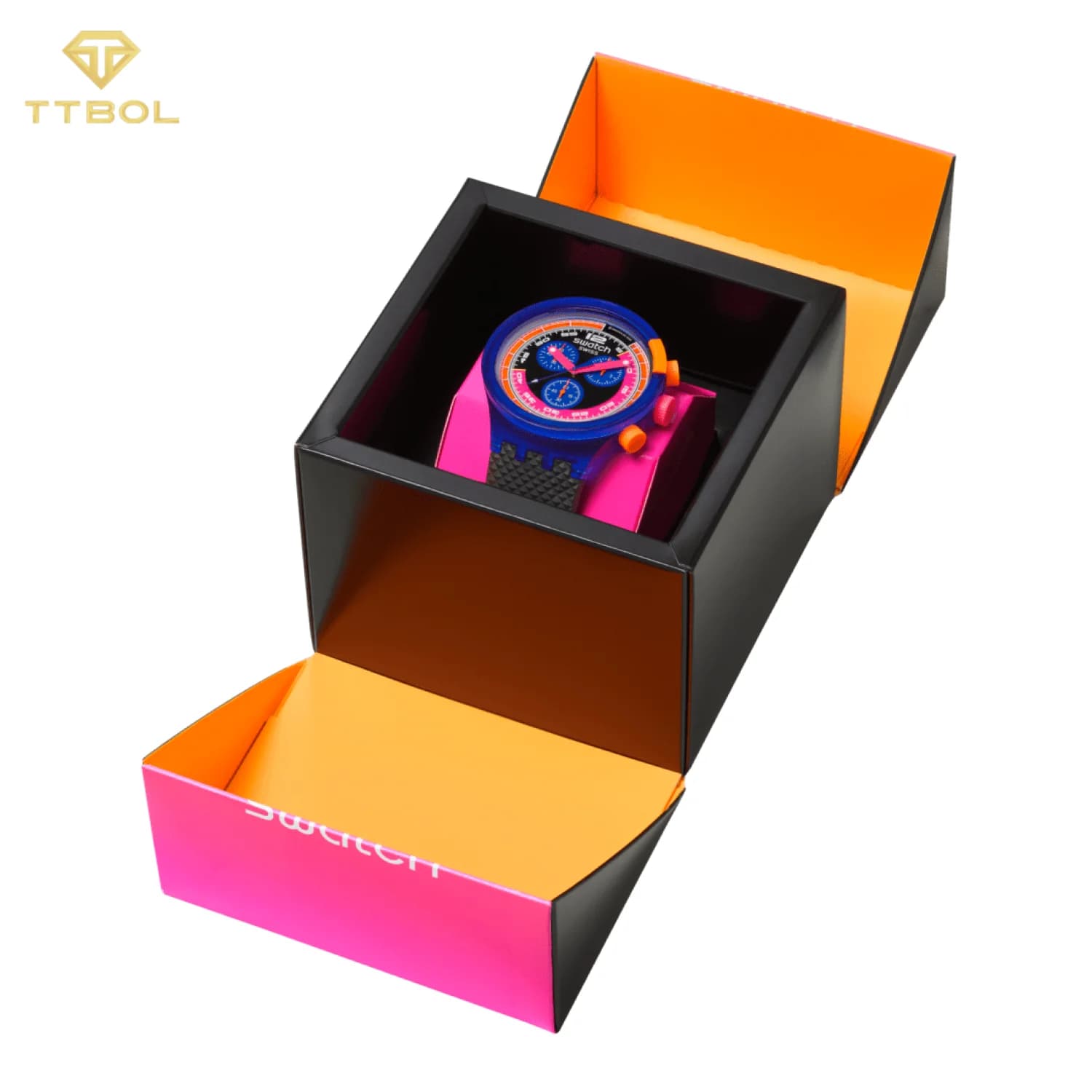 ساعت مچی سواچ SWATCH NEON PARTY TO THE MAX SB06N102 — تصویر ۷