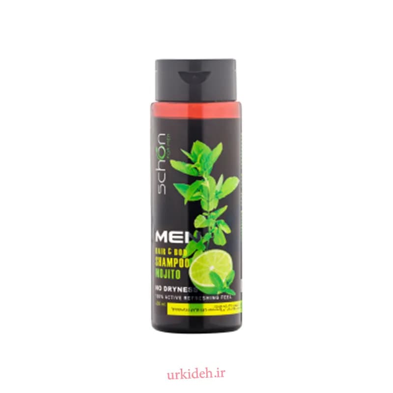 شامپو سر و بدن مردانه موهیتو شون Mojito حجم ۴۰۰ میل