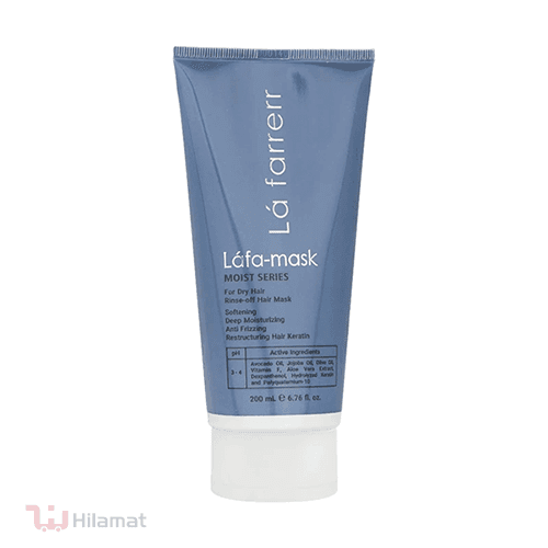 ماسک مو رطوبت رسان لافارر مخصوص موهای خشک Moist Series حجم ۲۰۰ میل — تصویر ۳