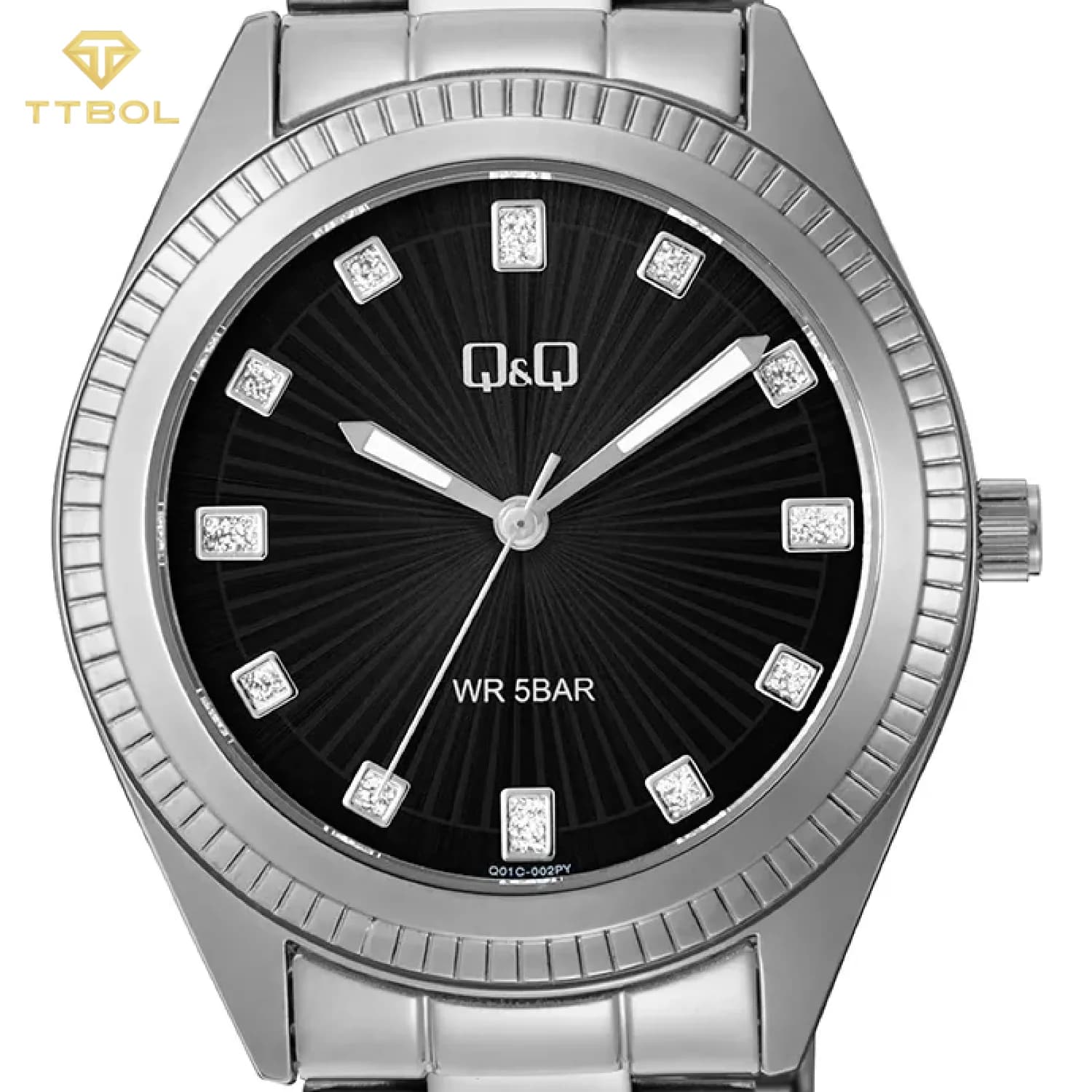 ساعت مچی زنانه کیو اند کیو Q&Q Q01C-002PY — تصویر ۲