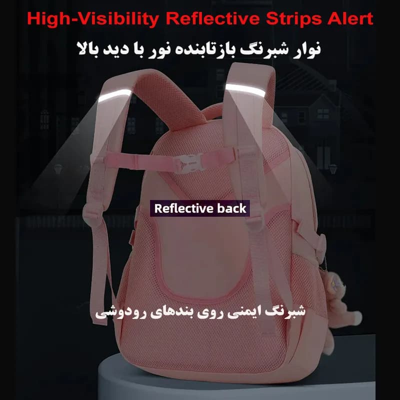 کوله پشتی مدرسه کد 2545 — تصویر ۵