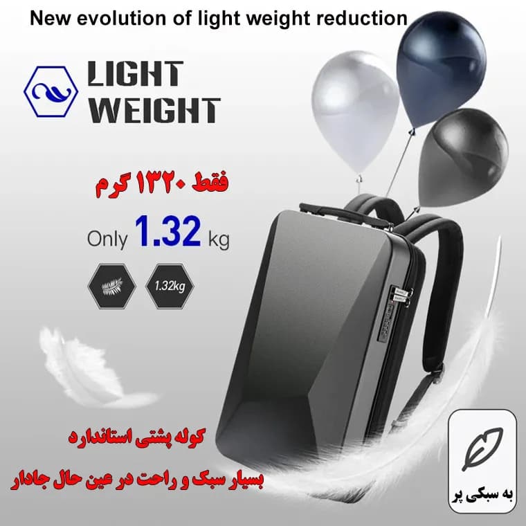 کوله پشتی لپ تاپ مدل 7236 مناسب برای لپ تاپ تا 17.1 اینچی — تصویر ۱۲