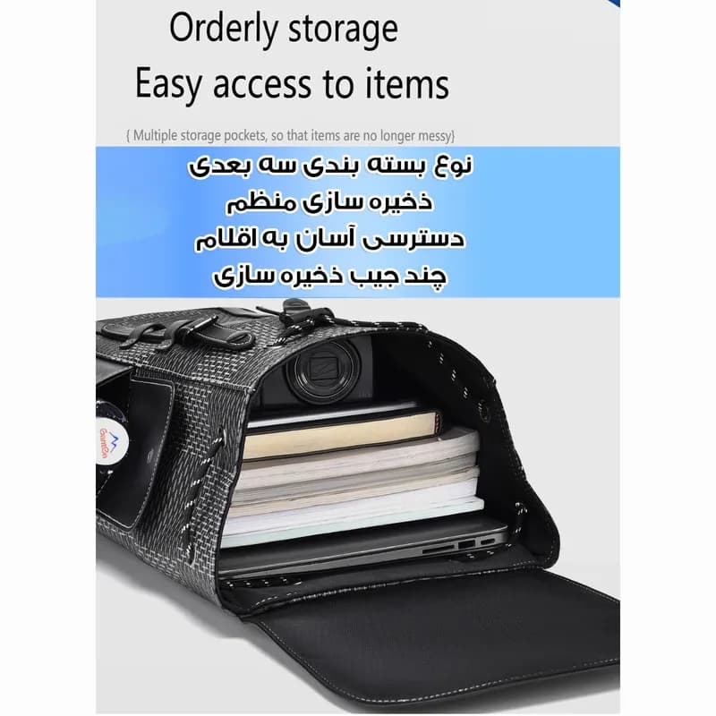 کوله پشتی لپ تاپ مدل 7232 مناسب برای لپ تاپ 14.1 تا 15.6 اینچی — تصویر ۱۲