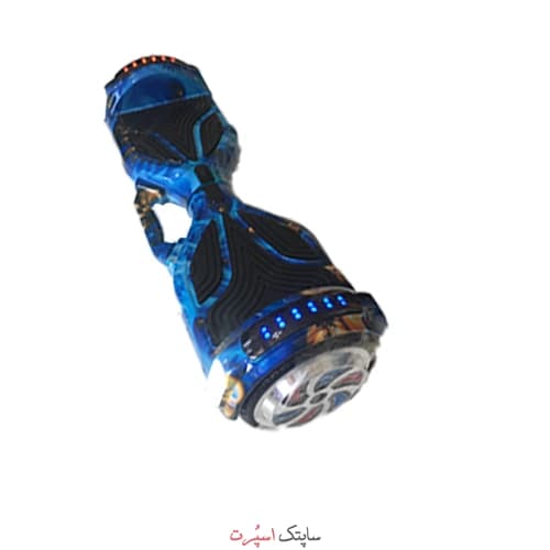 اسکوتر برقی 6/5 اینچ آبی فضایی کهکشانی طرح اسمارت 306 — تصویر ۴