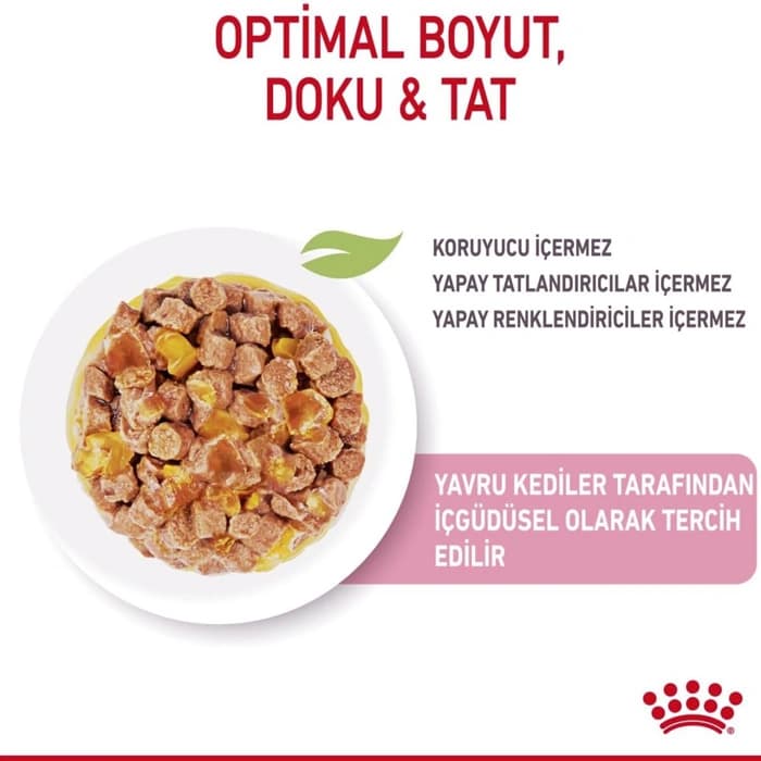 پوچ بچه گربه رویال کنین طعم مرغ در ژله مدل کیتن وزن 85 گرم Royal Canin Kitten in Jelly — تصویر ۱۰