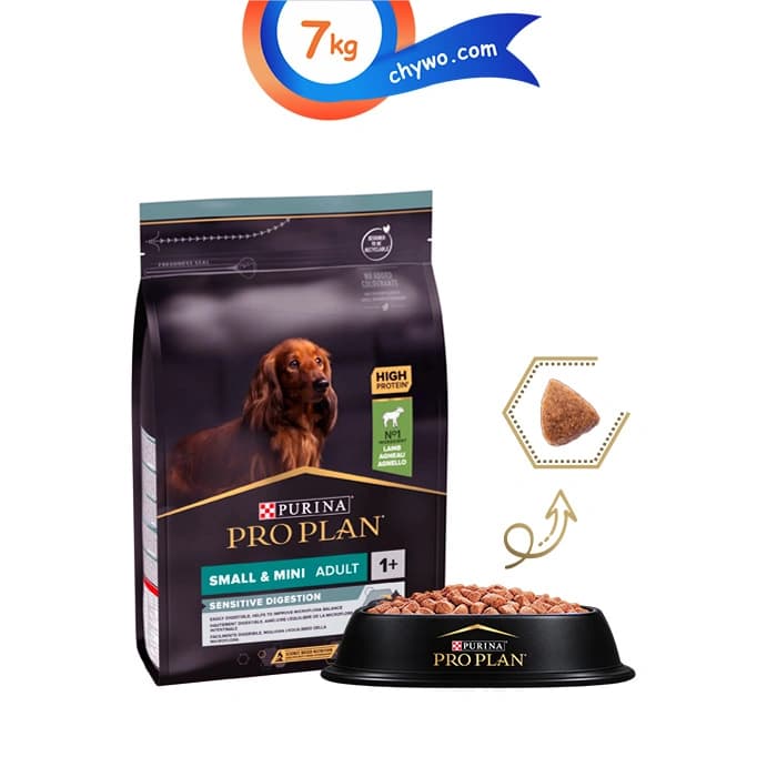 غذای خشک سگ نژاد کوچک گوارش حساس پروپلن طعم گوشت بره وزن 7 کیلوگرم Proplan Sensitive Digestion