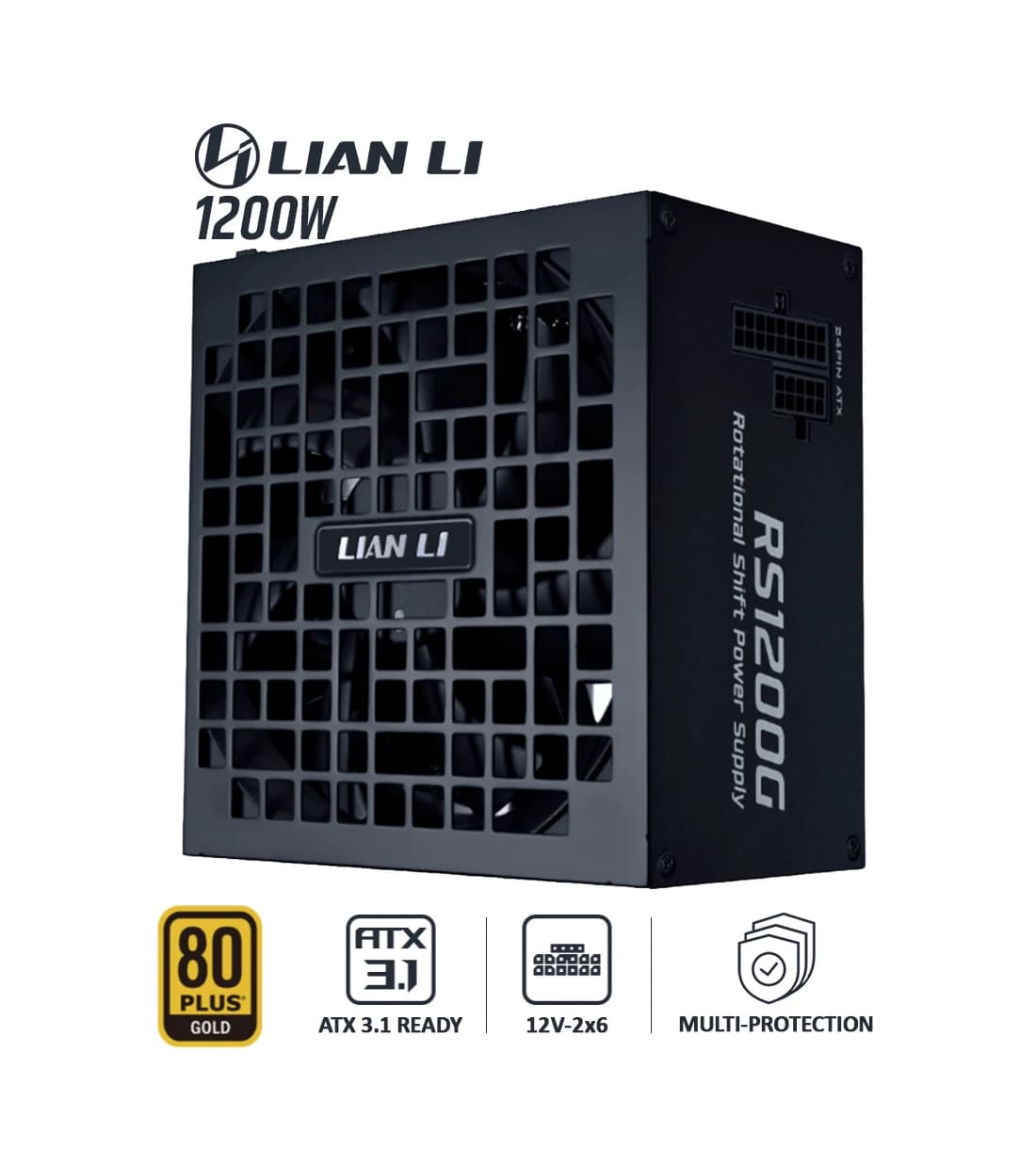 پاور LIANLI PSU RS GOLD 1200 BLACK