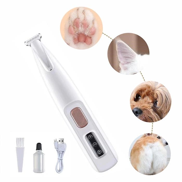 موزر سگ و گربه LED دار شارژی مدل تیگار ابعاد 16×3 سانتی متر — تصویر ۹