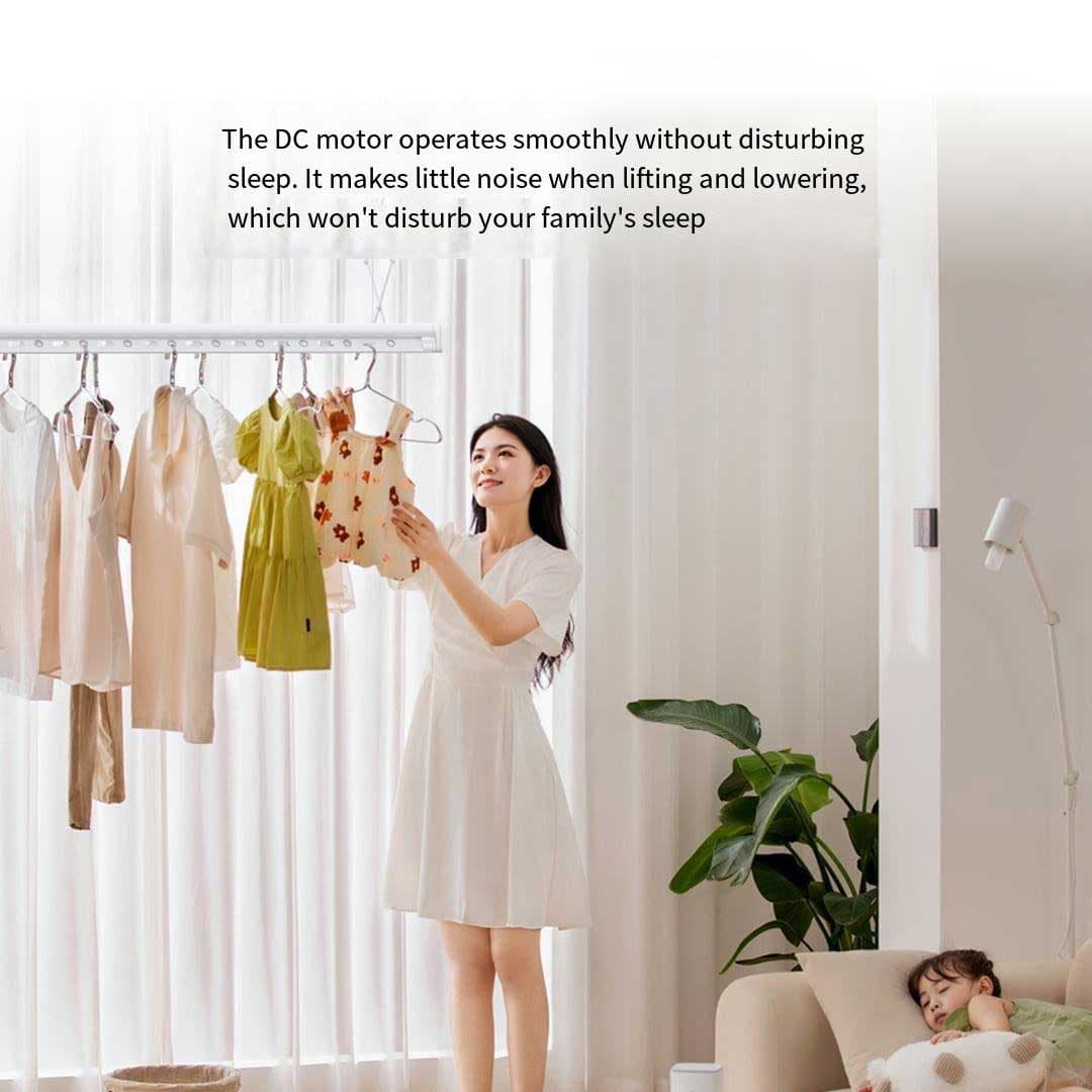 رختآویز هوشمند سقفی شیائومیMijia Clothes Drying Rack Pro B501CN — تصویر ۱۱